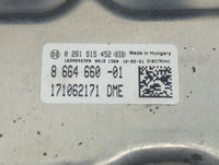2015-2018 Bmw X4 PCM Engine Control Computer ECU ECM PCU OEM P/N:0261S15452 8664660-01 Fits Fits 2013 2014 2015 2016 2017 20
