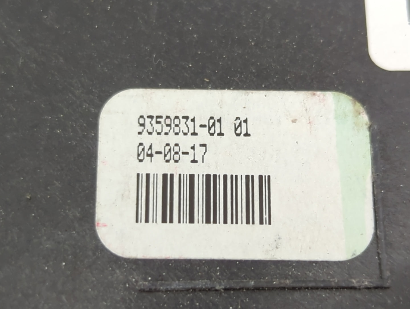 2018 Bmw X4 Driver Left Seat Switch 9359831-01 - Oemusedautoparts1.com