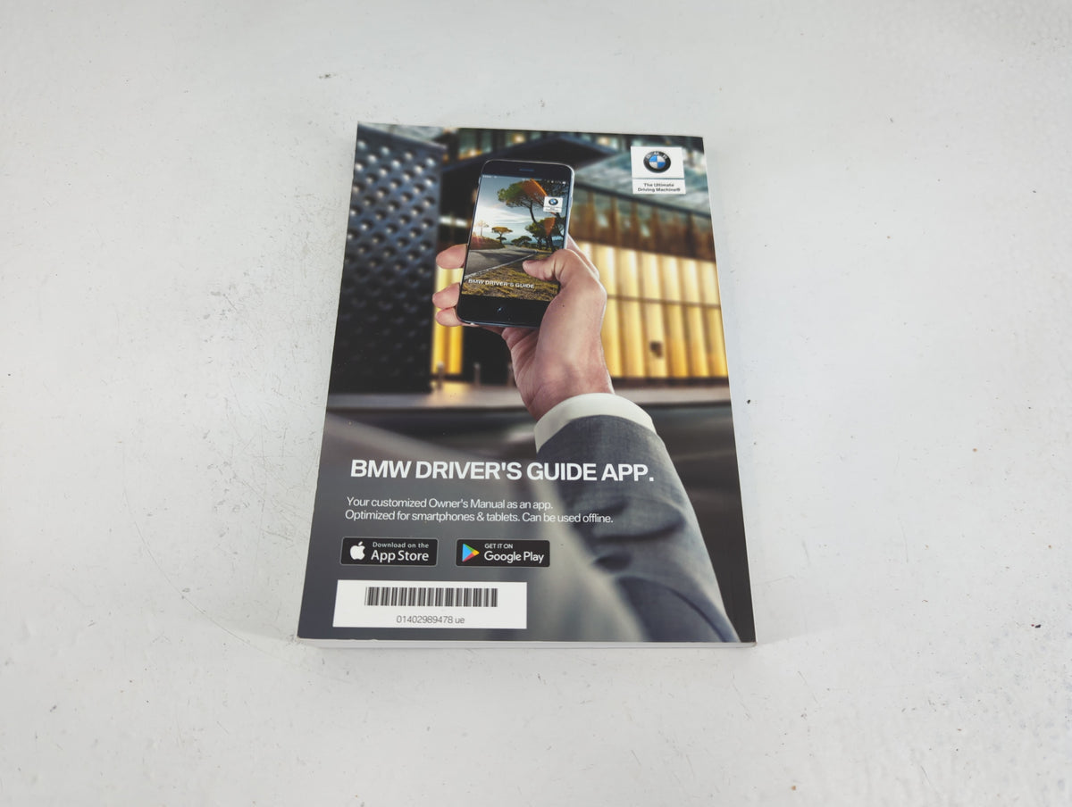 2018 Bmw X5 Owners Manual Book Guide OEM Used Auto Parts - Oemusedautoparts1.com