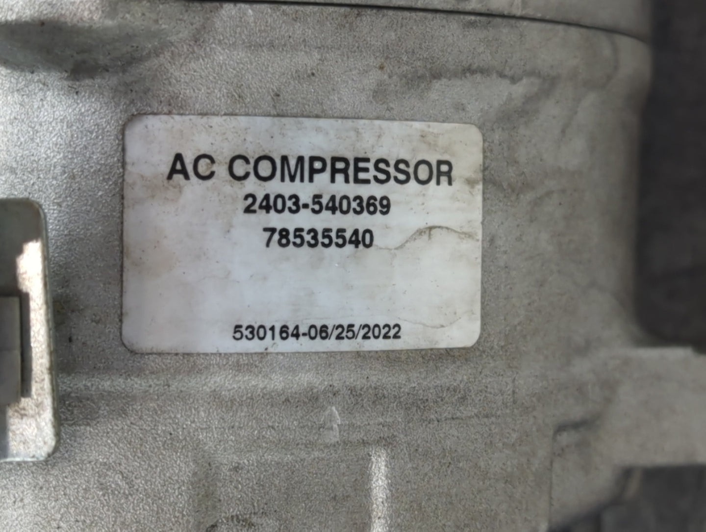 2018 Bmw X5 Air Conditioning A/c Ac Compressor Oem - Oemusedautoparts1.com