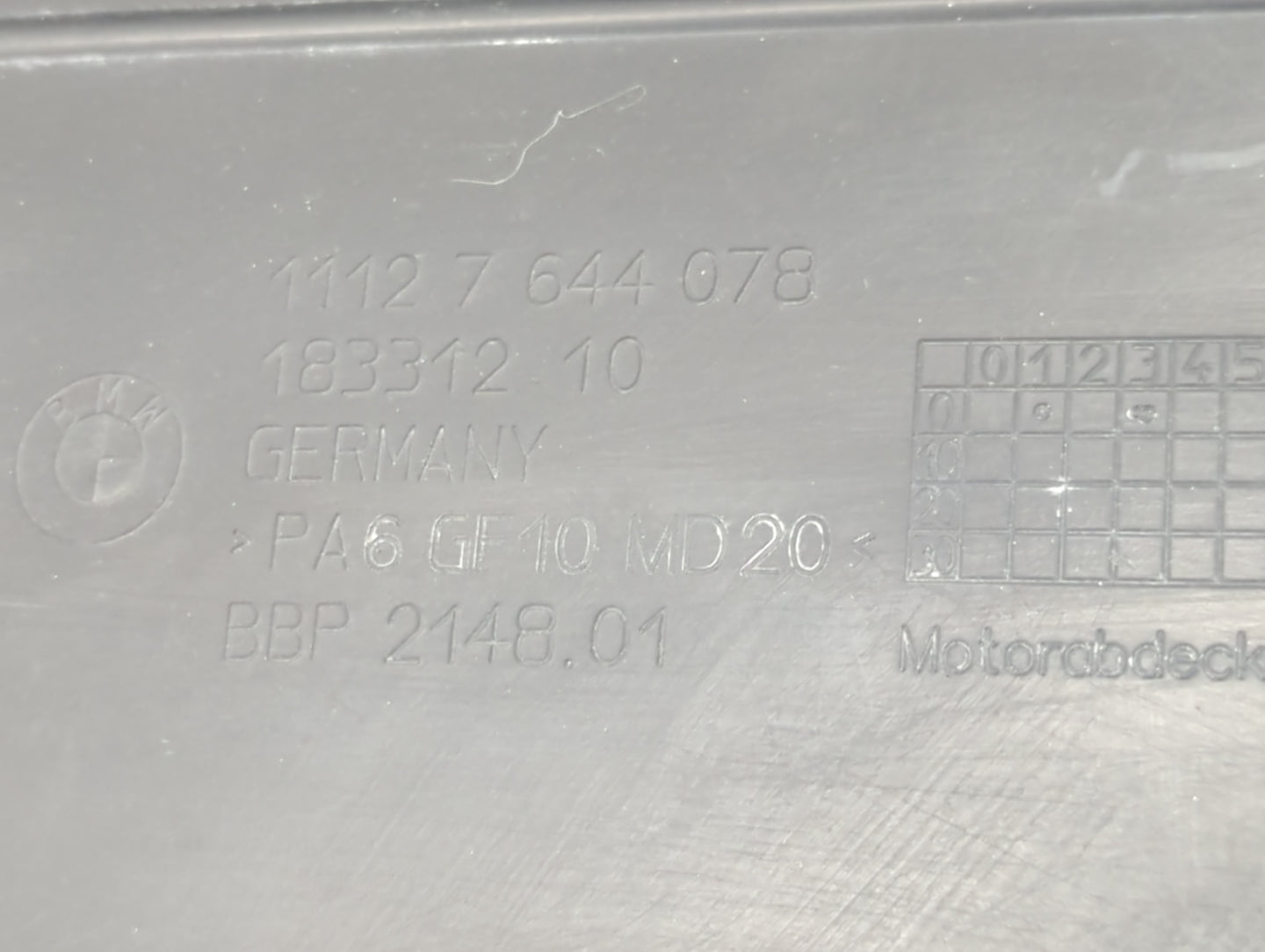 2018 Bmw X5 Engine Cover - Oemusedautoparts1.com