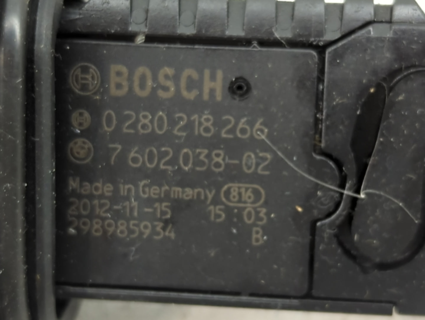2016-2018 Bmw X5 Mass Air Flow Meter Maf 1434005 - Oemusedautoparts1.com