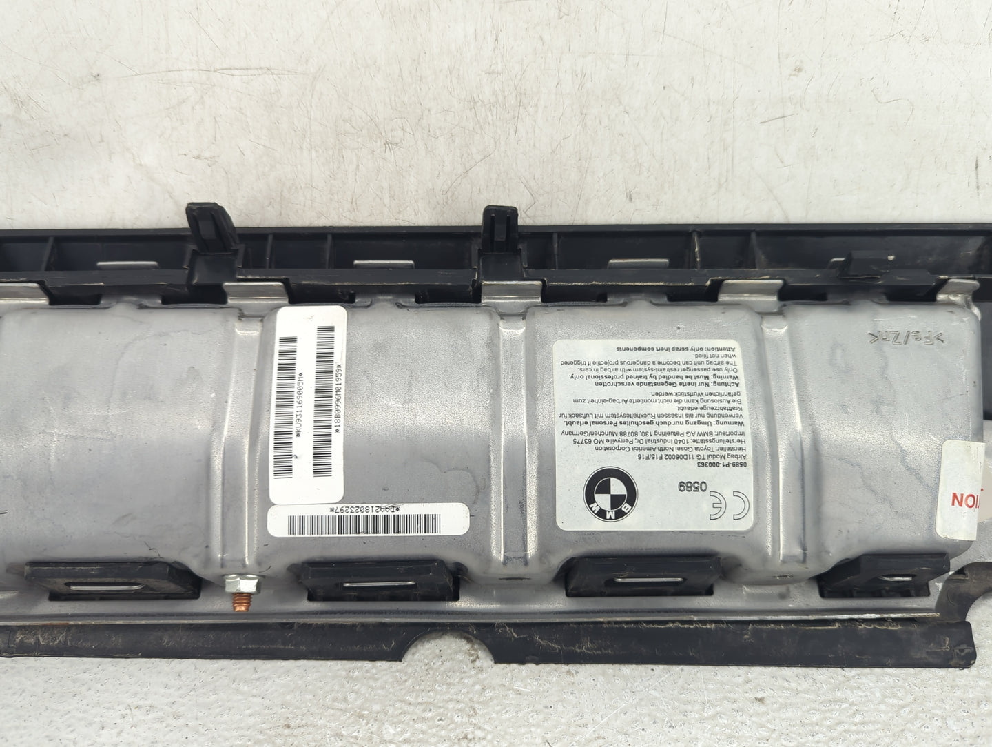 2018 Bmw X5 Air Bag Passenger Right Dashboard OEM P/N:0589-P1-000363 11D06002 Fits OEM Used Auto Parts - Oemusedautoparts1.c