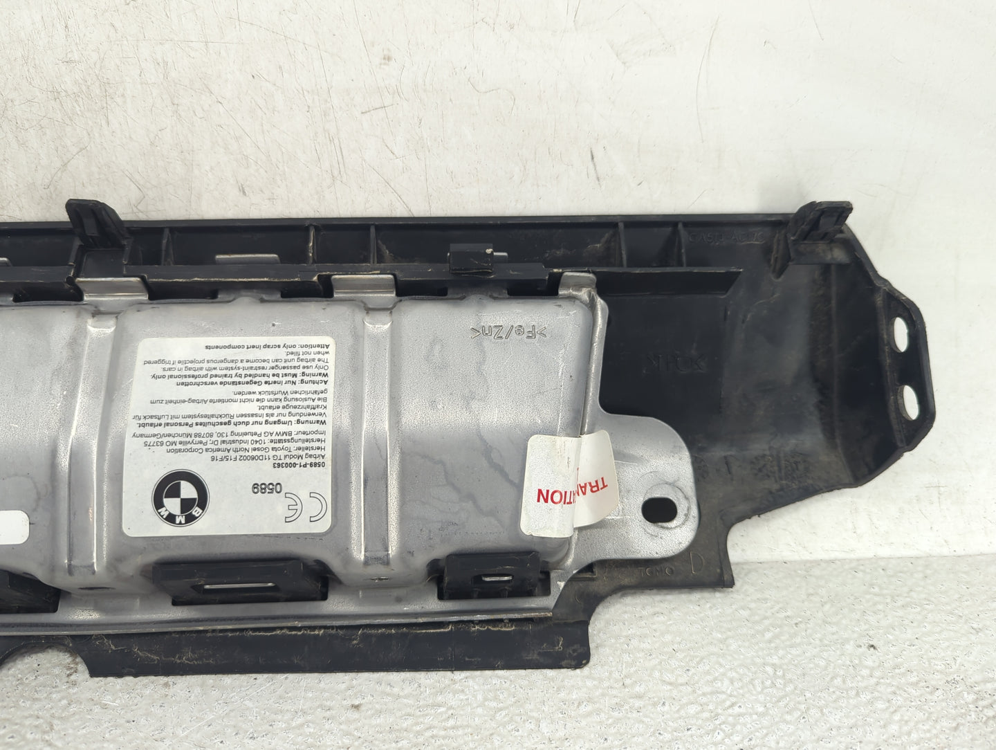 2018 Bmw X5 Air Bag Passenger Right Dashboard OEM P/N:0589-P1-000363 11D06002 Fits OEM Used Auto Parts - Oemusedautoparts1.c