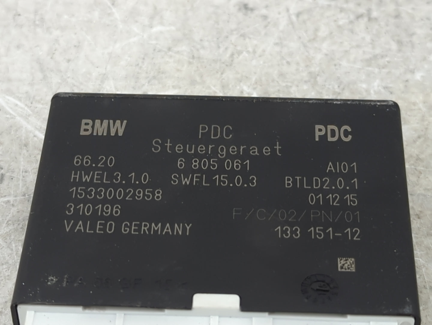2014-2018 Bmw X5 Driver Assist Control Module - Oemusedautoparts1.com