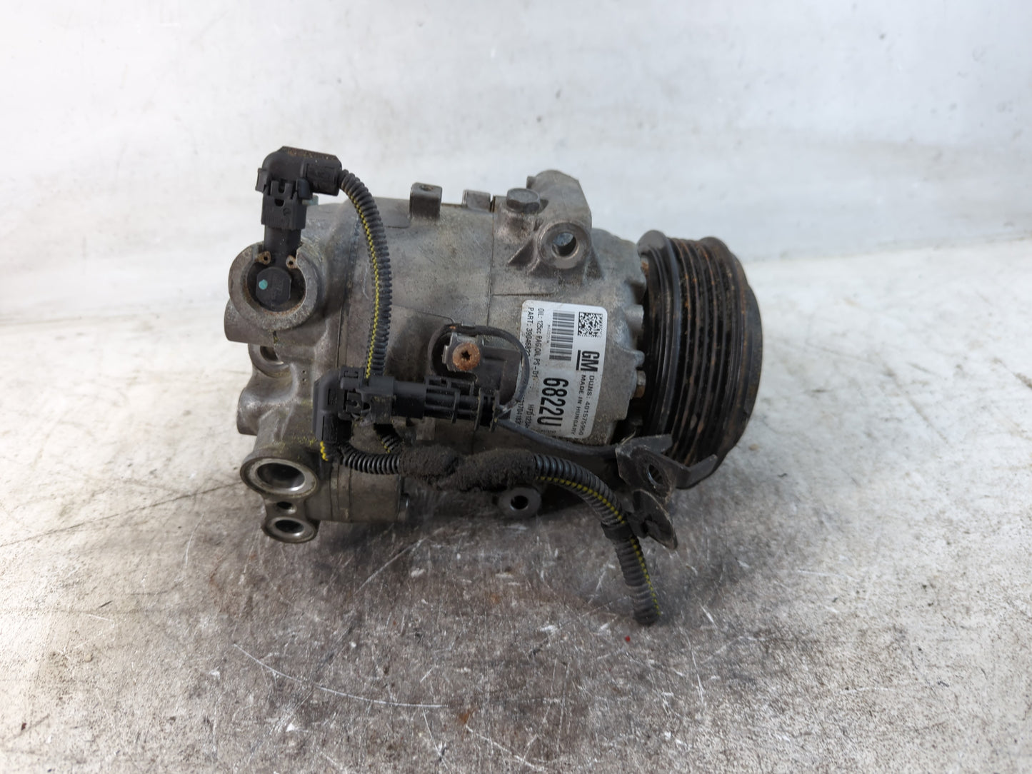 2017-2019 Buick Cascada Air Conditioning A/c Ac Compressor Oem - Oemusedautoparts1.com