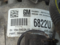 2017-2019 Buick Cascada Air Conditioning A/c Ac Compressor Oem - Oemusedautoparts1.com