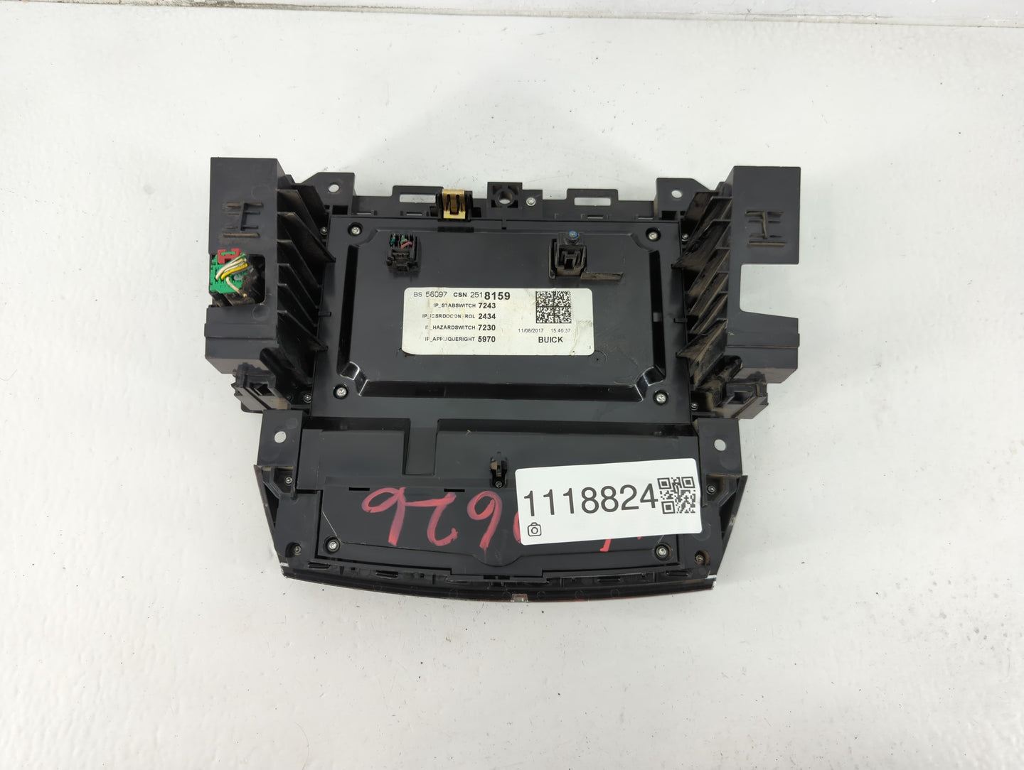 2018-2019 Buick Enclave Radio AM FM Cd Player Receiver Replacement P/N:2518159 84402434 Fits Fits 2018 2019 OEM Used Auto Pa