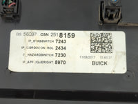 2018-2019 Buick Enclave Radio AM FM Cd Player Receiver Replacement P/N:2518159 84402434 Fits Fits 2018 2019 OEM Used Auto Pa