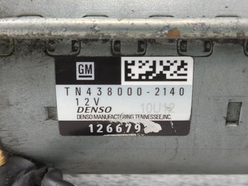 2018-2020 Buick Enclave Car Starter Motor Solenoid OEM P/N:TN438000-2140 12667973 Fits Fits 2016 2017 2018 2019 2020 2021 2022 OEM Used Auto Parts