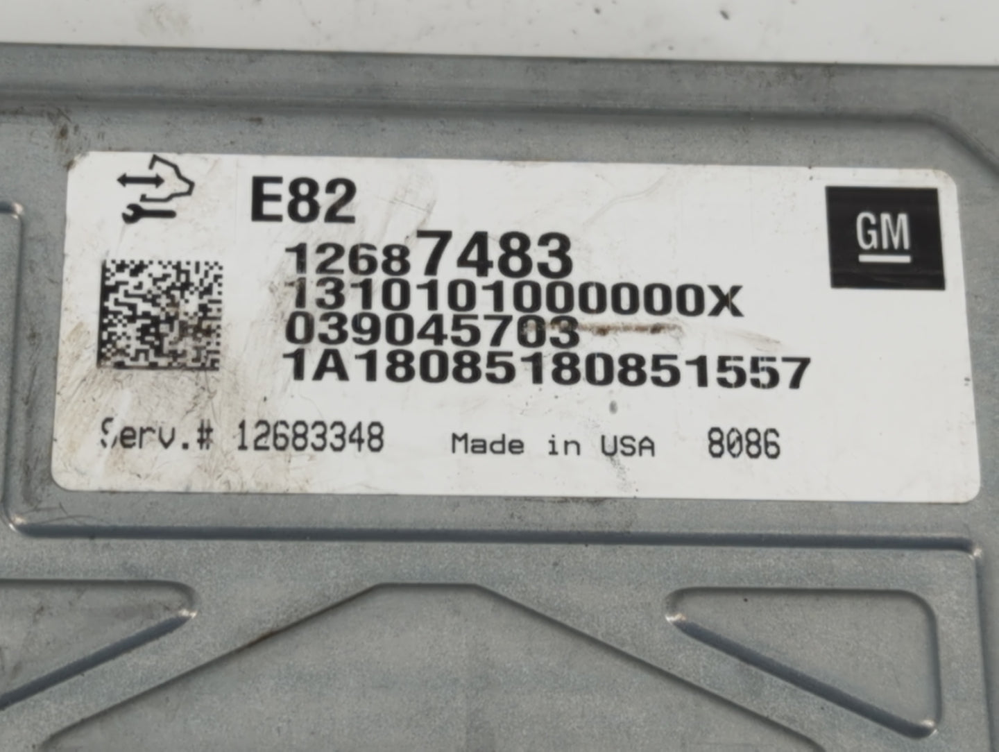 2018-2020 Buick Enclave PCM Engine Control Computer ECU ECM PCU OEM P/N:12687483 Fits Fits 2016 2017 2018 2019 2020 2021 202
