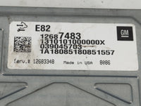 2018-2020 Buick Enclave PCM Engine Control Computer ECU ECM PCU OEM P/N:12687483 Fits Fits 2016 2017 2018 2019 2020 2021 202