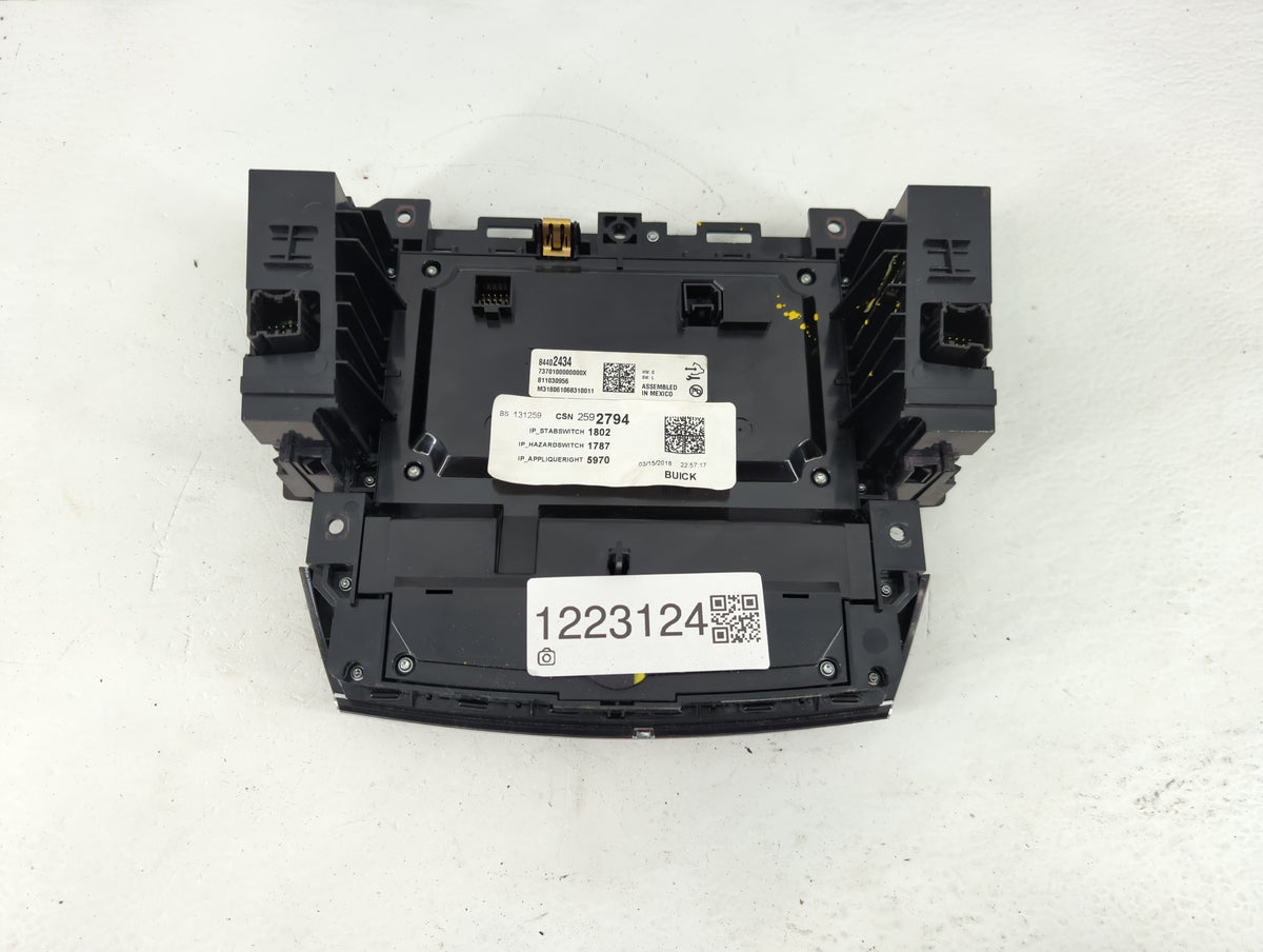 2018 Buick Enclave Information Radio Display Screen - Oemusedautoparts1.com
