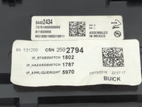 2018 Buick Enclave Information Display Screen - Oemusedautoparts1.com