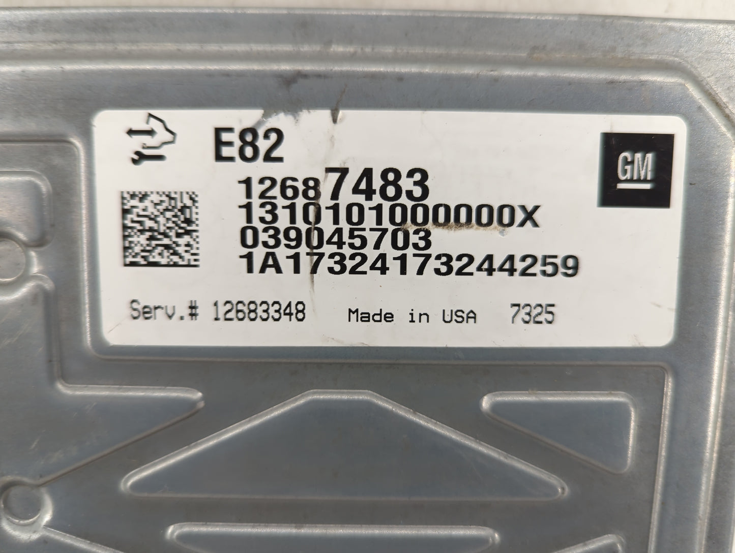 2018-2020 Buick Enclave PCM Engine Control Computer ECU ECM PCU OEM P/N:039045703 12687483 Fits OEM Used Auto Parts - Oemuse
