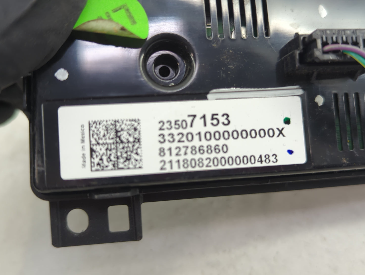 2018 Buick Enclave Climate Control Module Temperature AC/Heater Replacement P/N:23507153 3320100000X, 812786860 Fits OEM Use