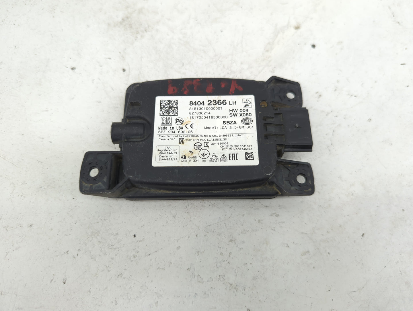 2018-2020 Buick Enclave Chassis Control Module Ccm Bcm Body Control - Oemusedautoparts1.com