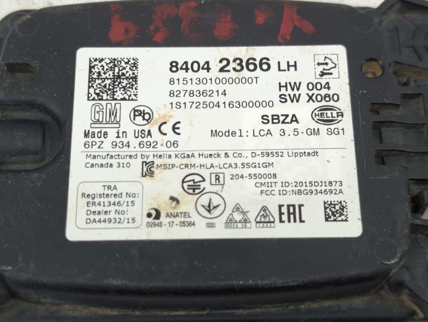 2018-2020 Buick Enclave Chassis Control Module Ccm Bcm Body Control - Oemusedautoparts1.com