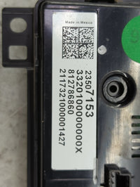 2018-2020 Buick Enclave Climate Control Module Temperature AC/Heater Replacement P/N:23507153 3320100000000X Fits OEM Used A