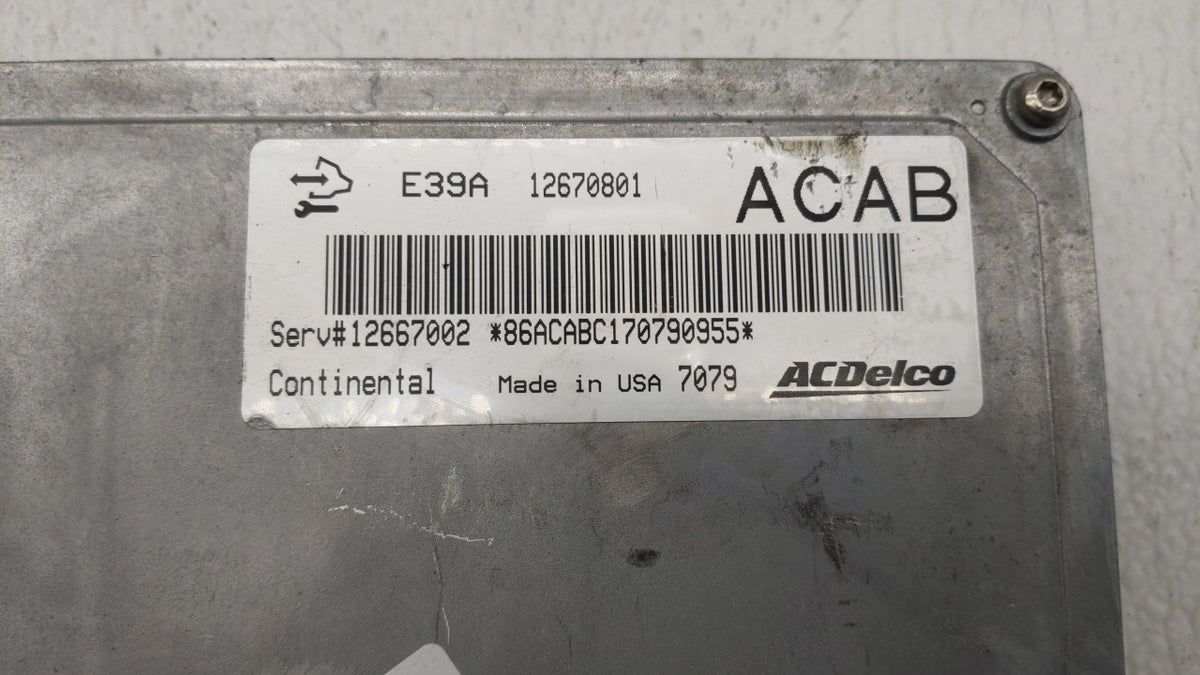 2017 Buick Enclave PCM Engine Control Computer ECU ECM PCU OEM P/N:12667189 12670801, 12694743, 12666070 Fits 2018 2019 2020
