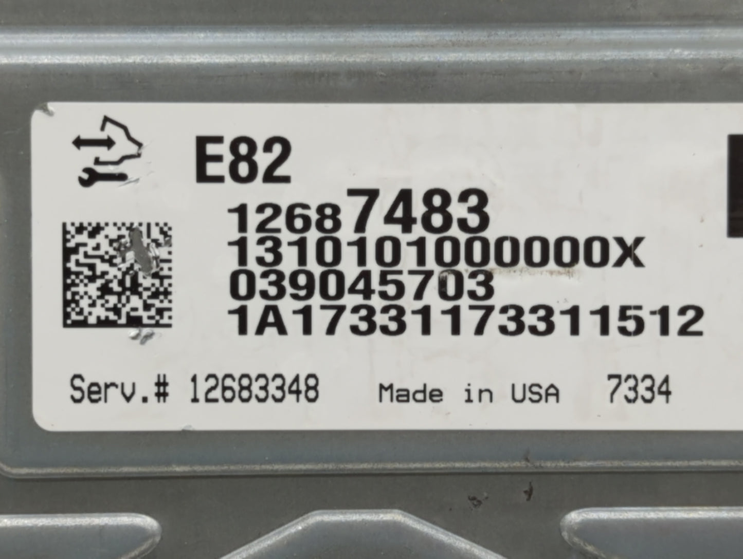 2018-2020 Buick Enclave PCM Engine Control Computer ECU ECM PCU OEM P/N:12683348 12687483 Fits OEM Used Auto Parts - Oemused