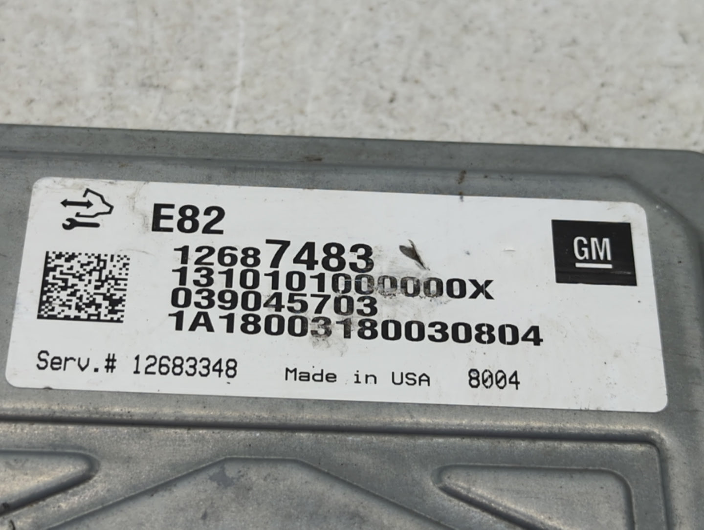 2018-2020 Buick Enclave PCM Engine Control Computer ECU ECM PCU OEM P/N:12687483 Fits Fits 2016 2017 2018 2019 2020 2021 202
