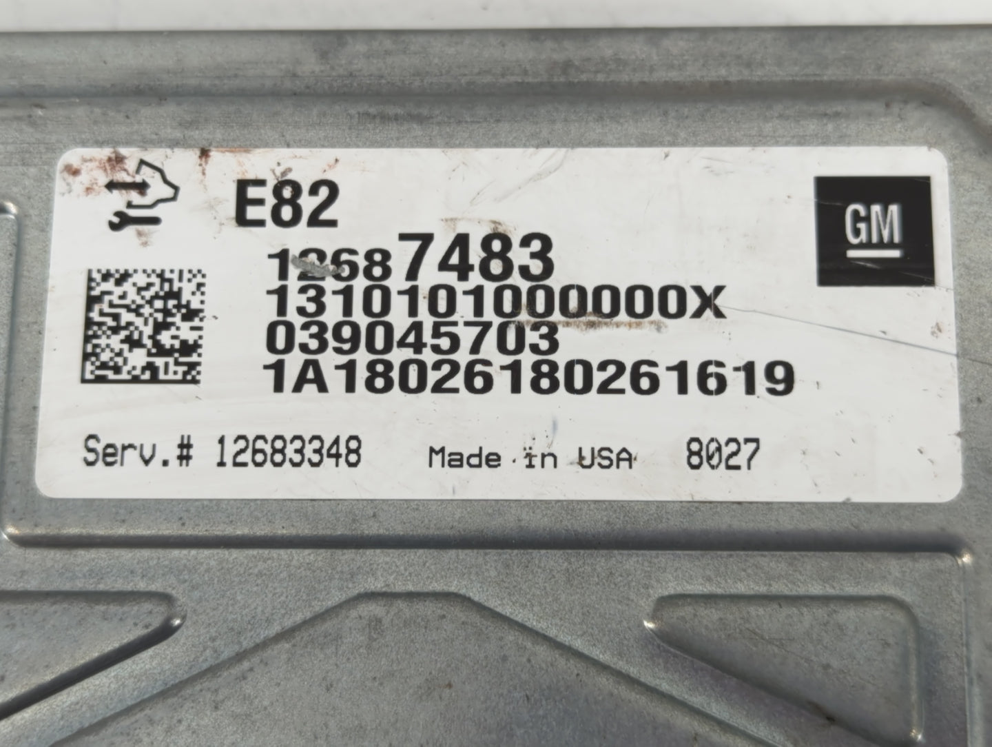 2018-2020 Buick Enclave PCM Engine Control Computer ECU ECM PCU OEM P/N:12687483 Fits Fits 2016 2017 2018 2019 2020 2021 202