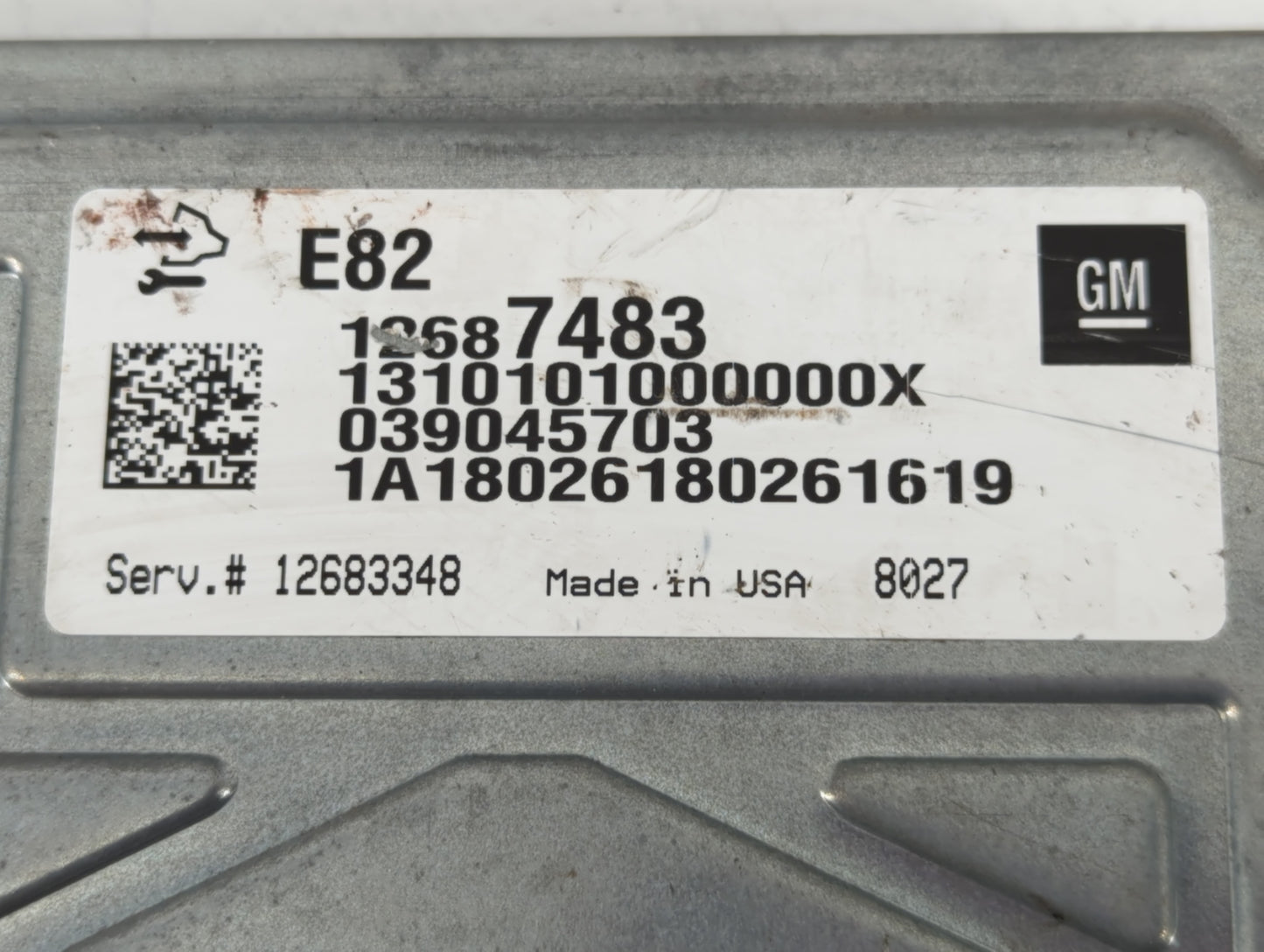 2018-2020 Buick Enclave PCM Engine Control Computer ECU ECM PCU OEM P/N:12687483 Fits Fits 2016 2017 2018 2019 2020 2021 202