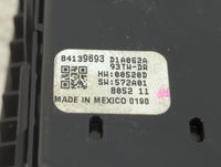 2018-2020 Buick Enclave Master Power Window Switch Replacement Driver Side Left P/N:84139693 Fits OEM Used Auto Parts - Oemu