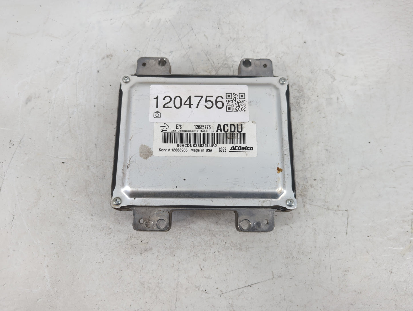 2017-2021 Buick Encore PCM Engine Control Computer ECU ECM PCU OEM P/N:12685776 Fits Fits 2017 2018 2019 2020 2021 OEM Used 