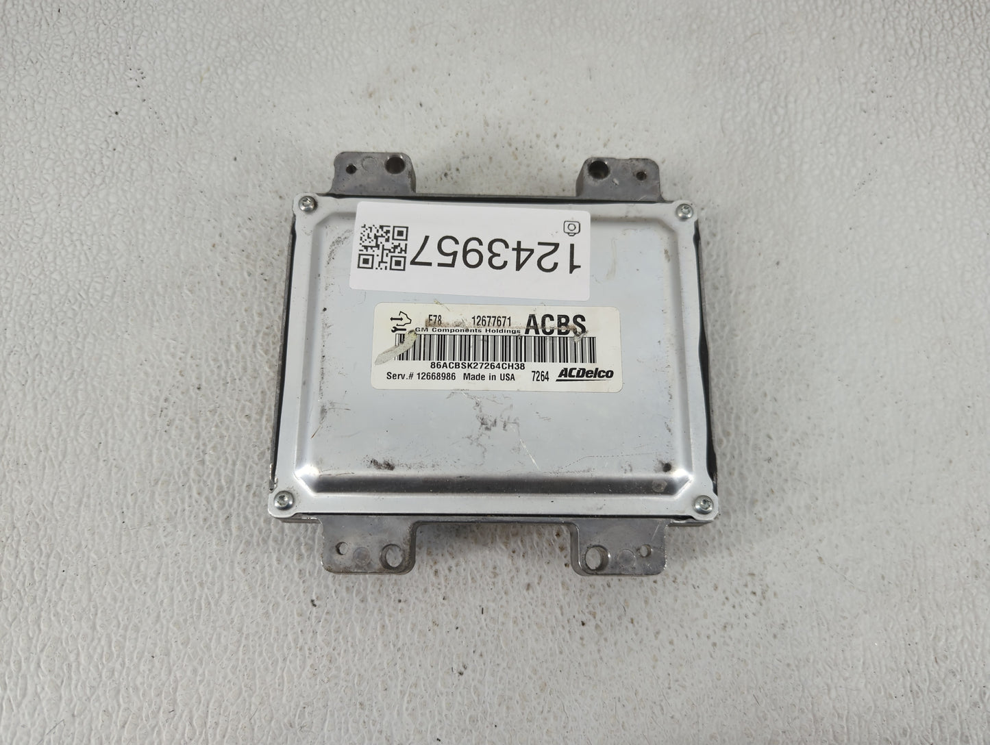 2017-2021 Buick Encore PCM Engine Control Computer ECU ECM PCU OEM P/N:12677671 12685776 Fits Fits 2017 2018 2019 2020 2021 