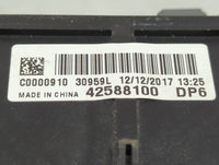 2018-2020 Buick Encore Fusebox Fuse Box Panel Relay Module P/N:42588100 Fits Fits 2018 2019 2020 OEM Used Auto Parts - Oemus