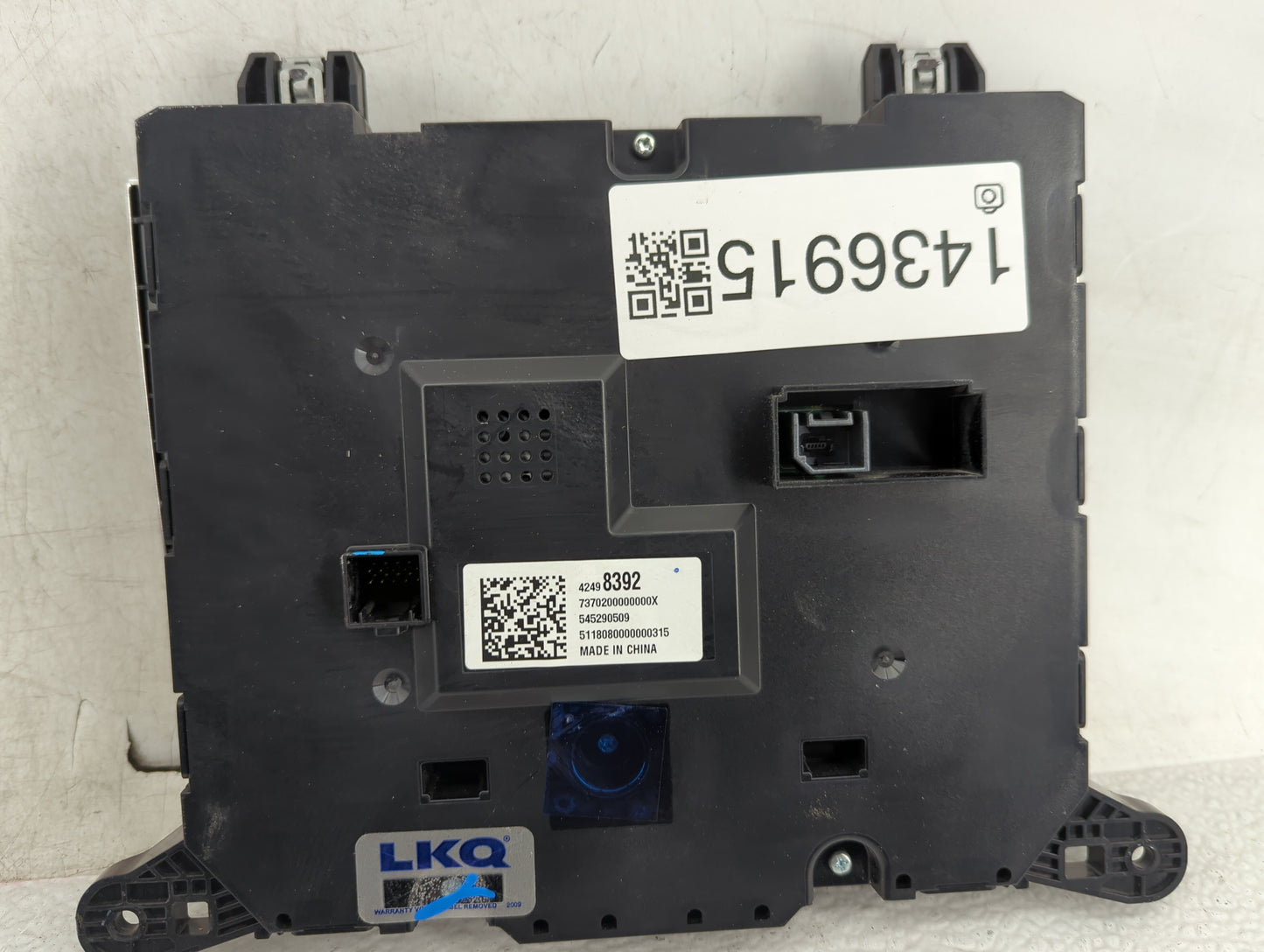 2018 Buick Encore Radio AM FM Cd Player Receiver Replacement P/N:42498392 7370200000000X, 545290509, 5118080000000315 Fits O