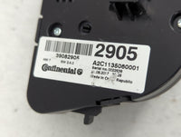 2017-2019 Buick Encore Climate Control Module Temperature AC/Heater Replacement P/N:39082905 A2C1135060001 Fits OEM Used Aut