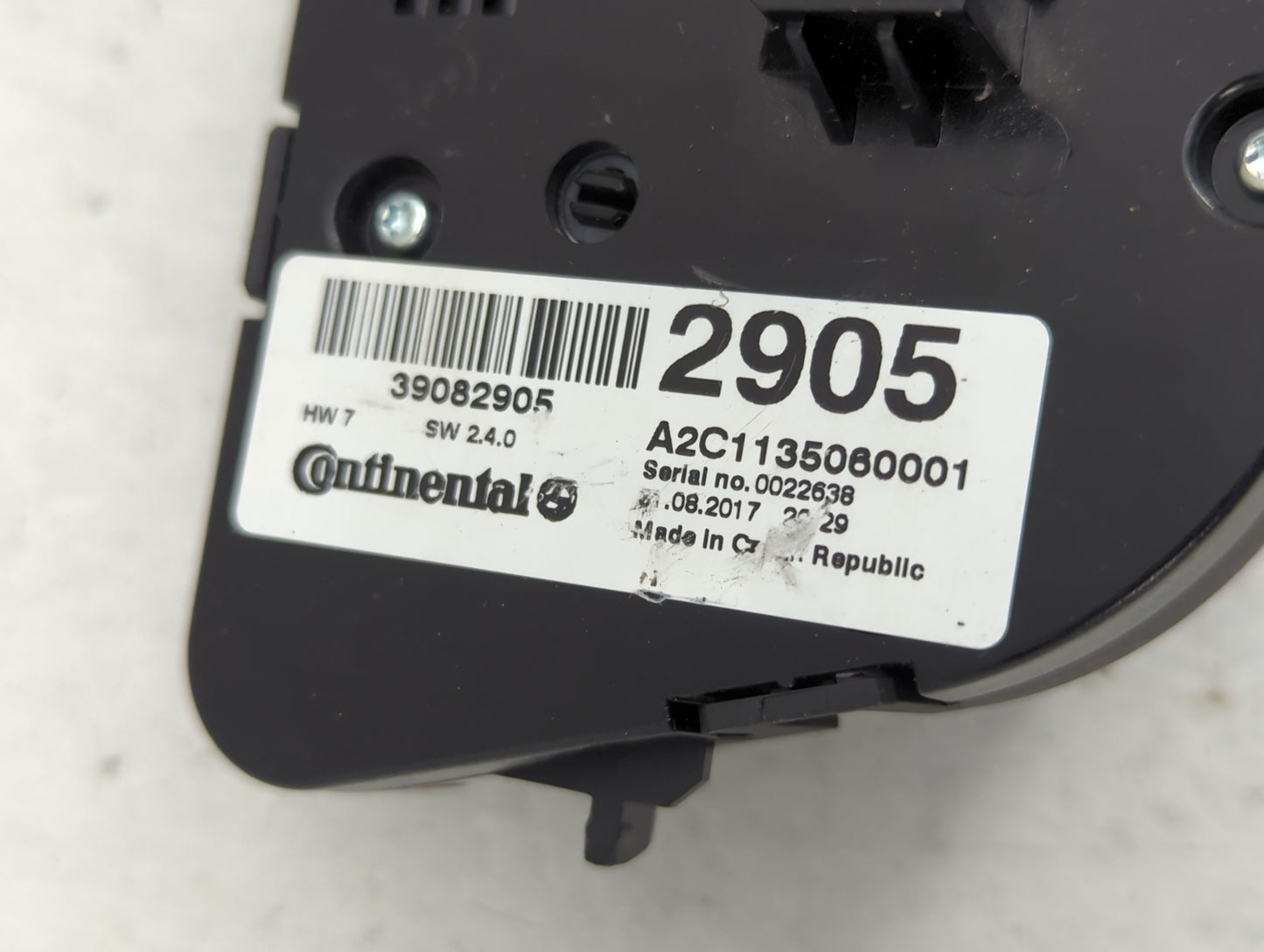 2017-2019 Buick Encore Climate Control Module Temperature AC/Heater Replacement P/N:39082905 A2C1135060001 Fits OEM Used Aut