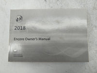 2018 Buick Encore Owners Manual Book Guide P/N:84098804 OEM Used Auto Parts - Oemusedautoparts1.com