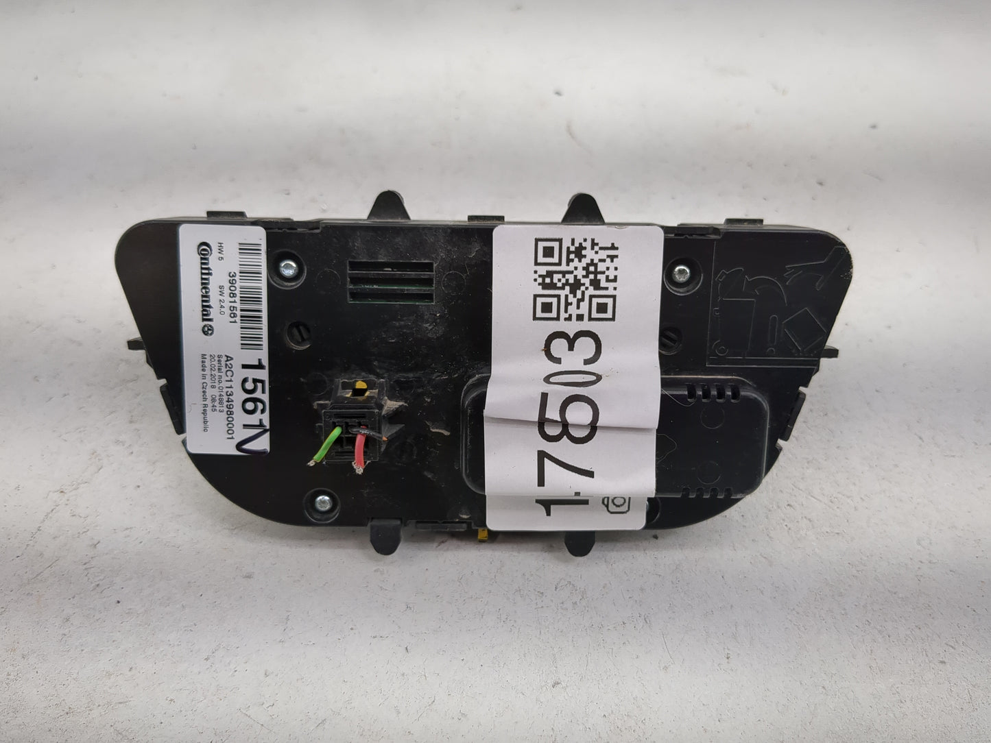 2017-2021 Buick Encore Climate Control Module Temperature AC/Heater Replacement P/N:39081561 A2C1134980001 Fits OEM Used Aut