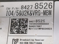 2018 Buick Encore Radio AM FM Cd Player Receiver Replacement P/N:84278526 Fits OEM Used Auto Parts - Oemusedautoparts1.com