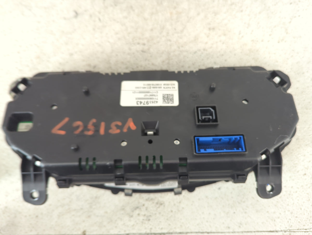 2017 Buick Encore Instrument Cluster Speedometer Gauges P/N:42539743 GM-0068-011-MR-CDOD, 176897137 Miles: Fits OEM Used Aut