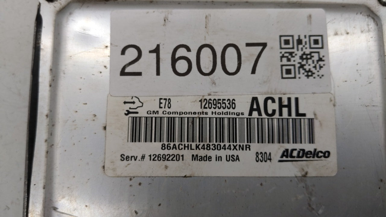 2017-2019 Buick Encore PCM Engine Control Computer ECU ECM PCU OEM P/N:12668986 12679097, 12670309 Fits Fits 2017 2018 2019 