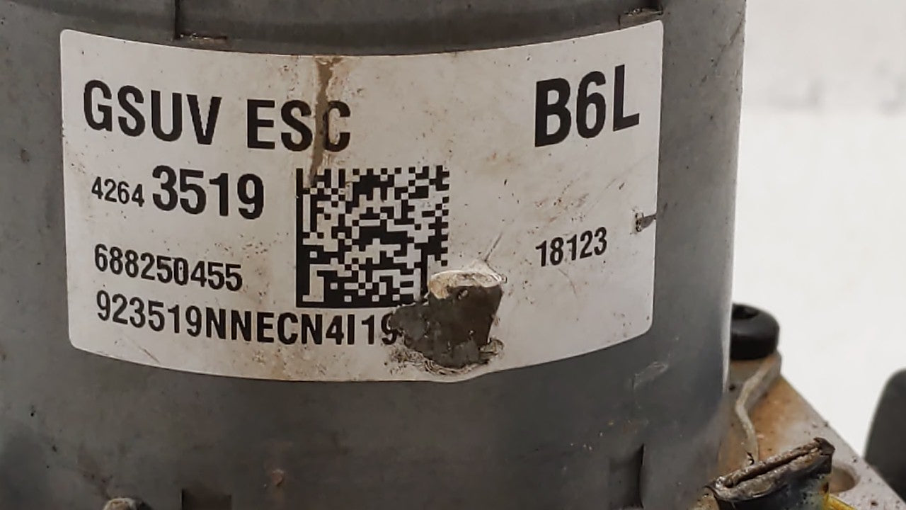 2017-2019 Buick Encore ABS Pump Control Module Replacement P/N:42643519 42520669, 42563014 Fits Fits 2017 2018 2019 OEM Used