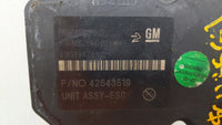 2017-2019 Buick Encore ABS Pump Control Module Replacement P/N:42643519 42520669, 42563014 Fits Fits 2017 2018 2019 OEM Used