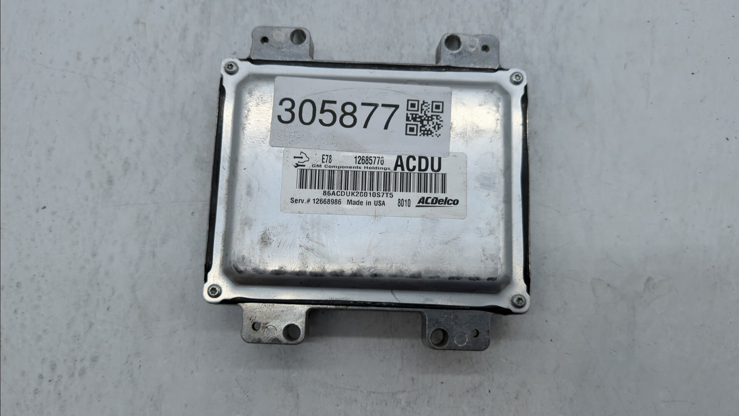 2017-2019 Buick Encore PCM Engine Control Computer ECU ECM PCU OEM P/N:12685936 12668986, 12695536 Fits Fits 2017 2018 2019 