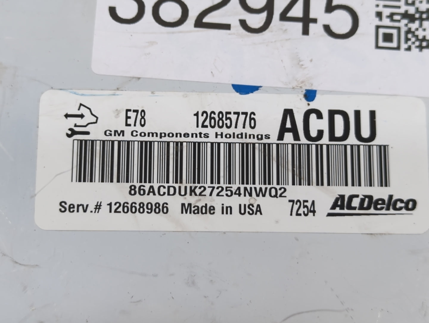 2017-2019 Buick Encore PCM Engine Control Computer ECU ECM PCU OEM P/N:12685776 12668986, 12698131 Fits Fits 2017 2018 2019 