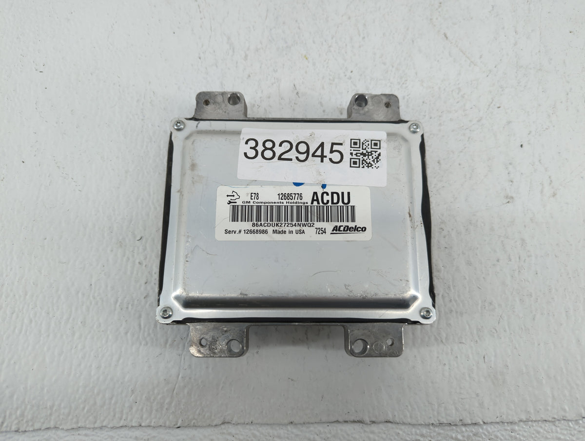 2017-2021 Buick Encore PCM Engine Control Computer ECU ECM PCU OEM P/N:12685776 12668986, 12698131 Fits 2017 2018 2019 2020 