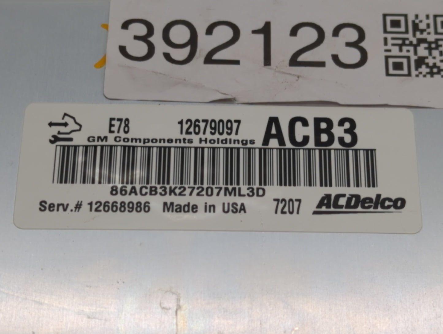 2017-2019 Buick Encore PCM Engine Control Computer ECU ECM PCU OEM P/N:12679097 12685776, 12668986 Fits Fits 2017 2018 2019 