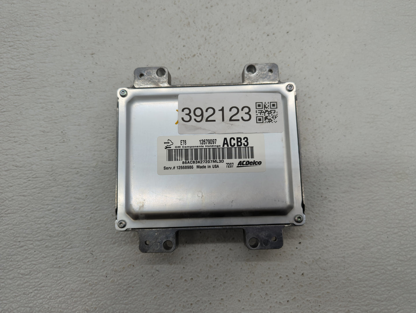 2017-2019 Buick Encore PCM Engine Control Computer ECU ECM PCU OEM P/N:12679097 12685776, 12668986 Fits Fits 2017 2018 2019 