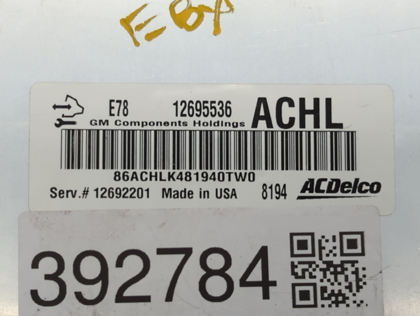2017-2019 Buick Encore PCM Engine Control Computer ECU ECM PCU OEM P/N:12692201 12679097, 12685776 Fits Fits 2017 2018 2019 
