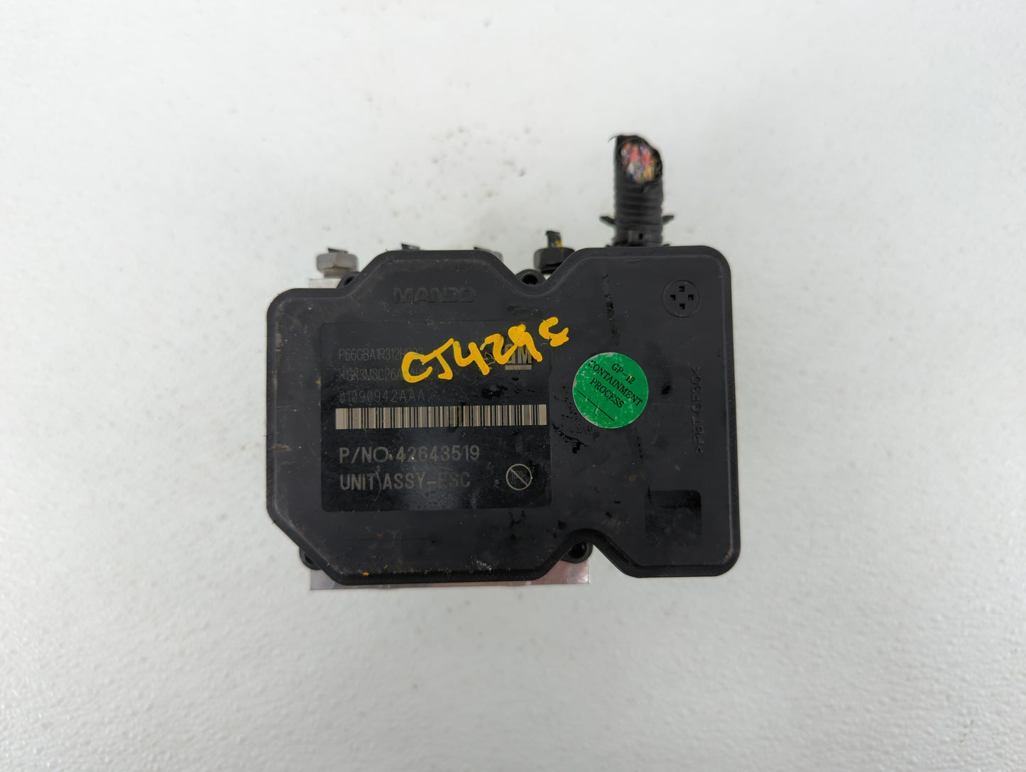 2017-2019 Buick Encore ABS Pump Control Module Replacement P/N:42520669 HS7A-12A650-ABB, 42643519 Fits Fits 2017 2018 2019 O