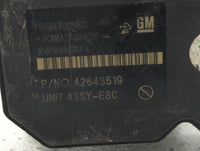 2017-2021 Buick Encore ABS Pump Control Module Replacement P/N:42520669 42643519, 42563014 Fits Fits 2017 2018 2019 2020 202